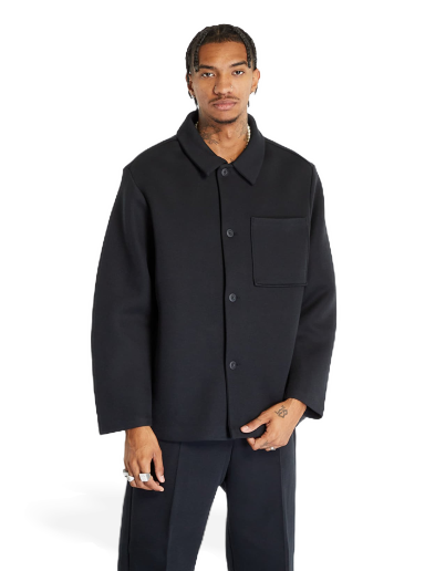 Jacka Nike Sportswear Tech Fleece Reimagined Oversized Shacket Svart | FB8167-010