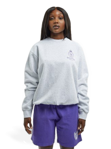 Sweatshirt Sporty & Rich Crown Crewneck Grå | CR431HG