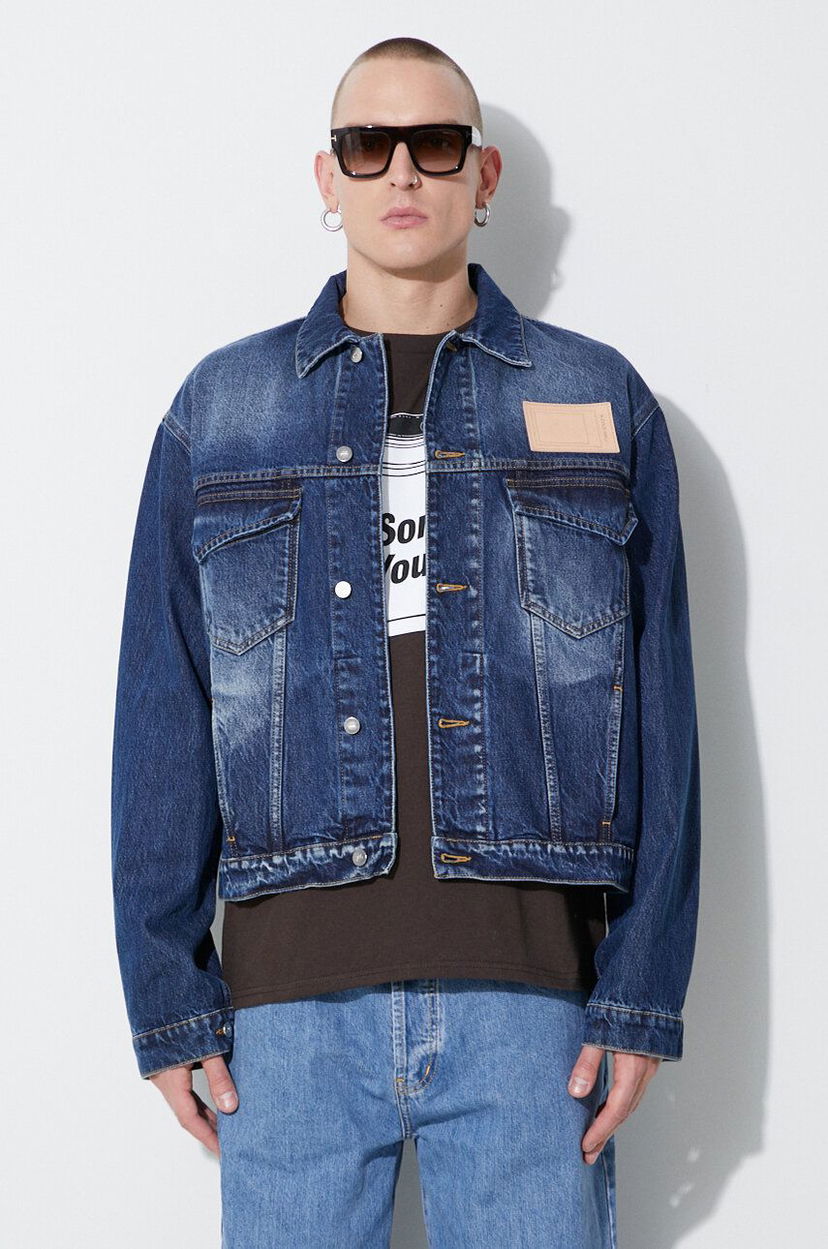 Jacka A-COLD-WALL* Denim Jacket Vintage Wash Blå | ACWMH049