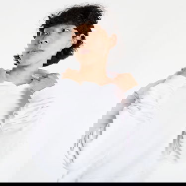 Sweatshirt Urban Classics Dusa Painting Heavy Oversize Vit | MT1920 White, 3