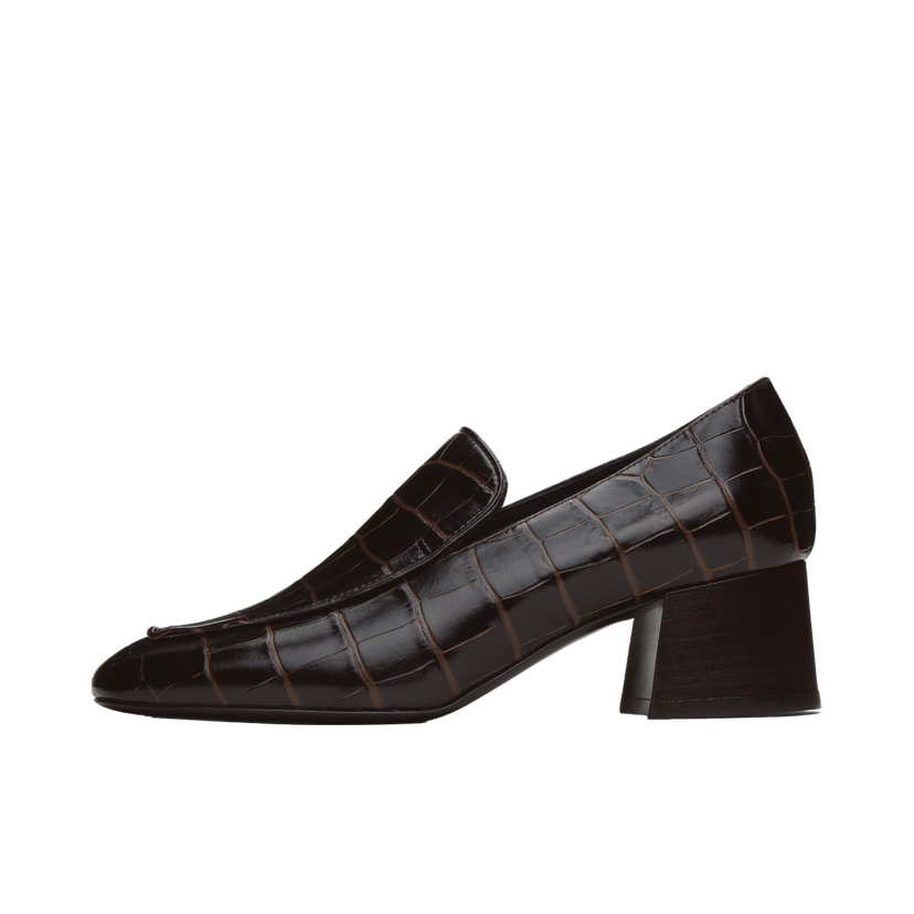 Sneakers och skor TOTEME Block-Heel Loafers Brun | 241-WAS983-LE0023