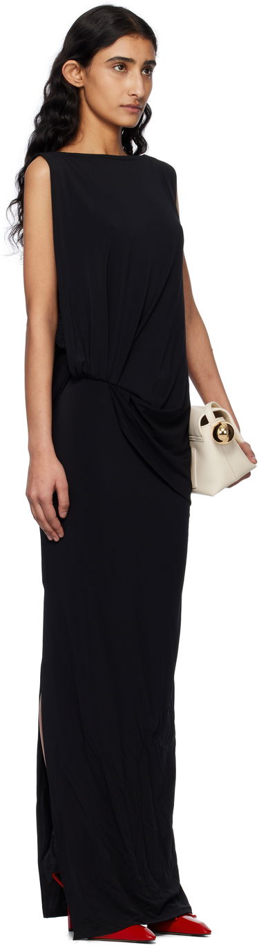 Klä Jacquemus Jacquemus 'The Peplo' Maxi Dress Svart | 25E251DR230-2381, 1