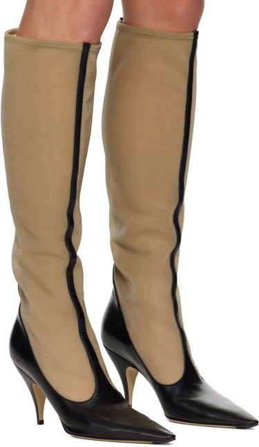 Kläder The Row The Row Mesh Tall Boots Beige | F1582-SL1W20, 3