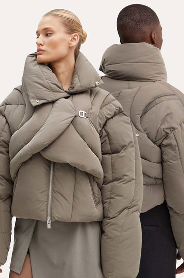 Pufferjacka HELIOT EMIL Oversized Puffer Jacket Grön | HE.W.02.073.P03.DG23, 0