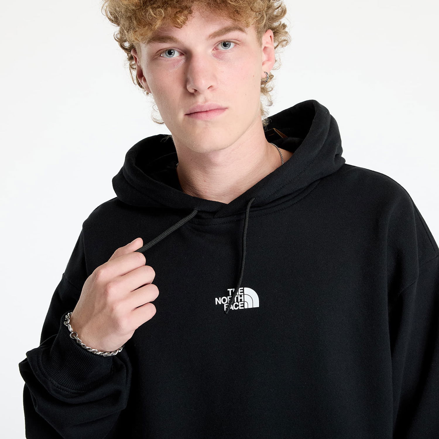 Sweatshirt The North Face Zumu Oversize Hoodie Tnf Black Svart | NF0A89FJJK31, 1
