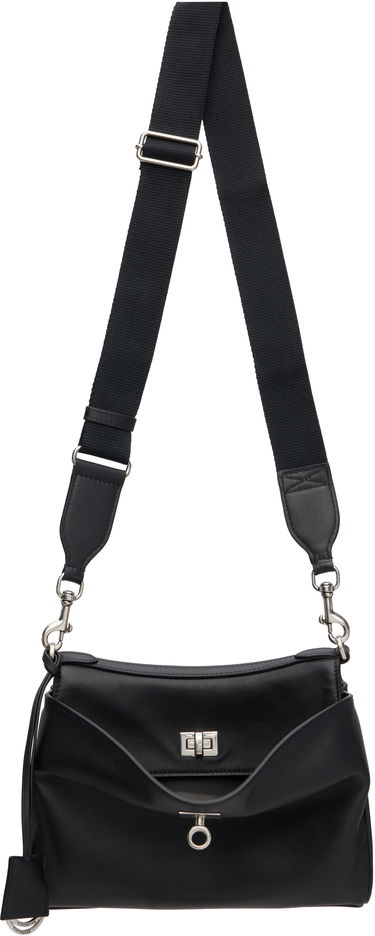 Axelväska Balenciaga Balenciaga Rodeo Messenger Bag Svart | 8275832ABOX1000, 0