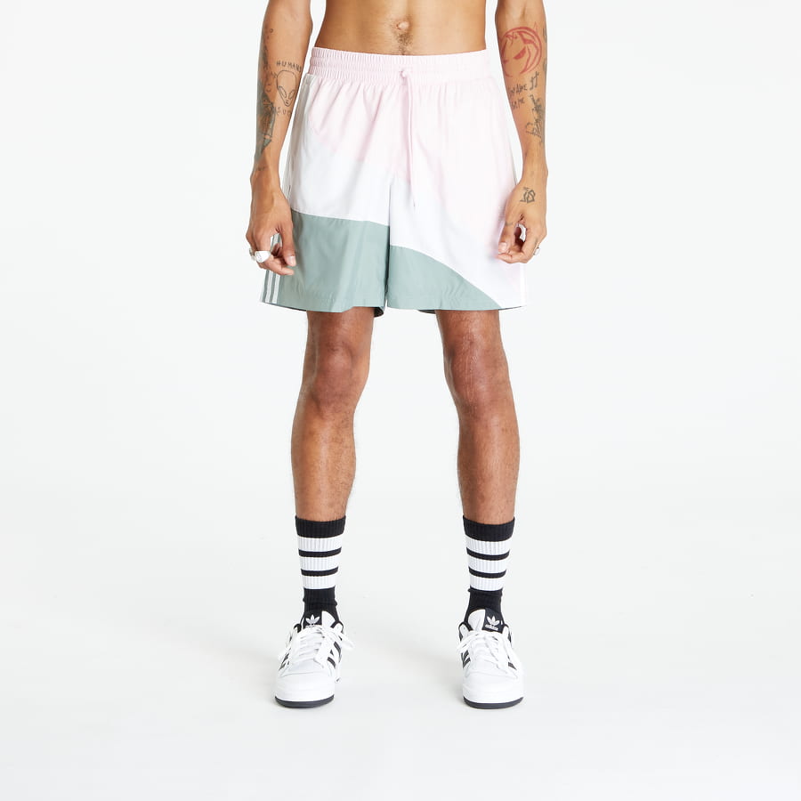 Shorts adidas Originals Swirl Woven Shorts Clear Vit | IC5550, 0