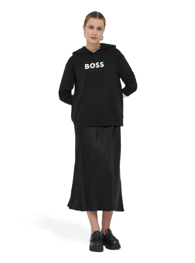 Sweatshirt BOSS Hoodie Svart | 50468367