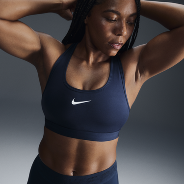 Behå Nike Swoosh Sports Bra Mörkblå | DX6821-478, 1