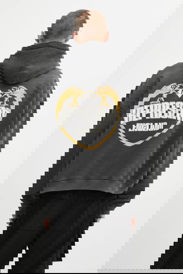 Sweatshirt Represent Clo Represent Legacy Crest Hoodie Grå | MLM100368, 0