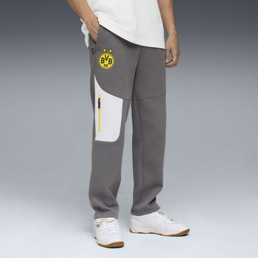 Träningsbyxor Puma Borussia Dortmund PUMATECH Men's Track Pants Grå | 781700_21, 1