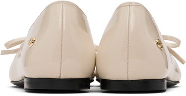 Sneakers och skor Anine Bing Anine Bing Hilda Ballerina Flats Beige | A-14-11099-IVY17, 1