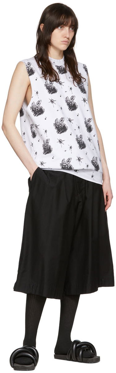 Linne We11done We11done Graphic Print Tank Top Vit | WD-TV1-22-559-U-WH, 3