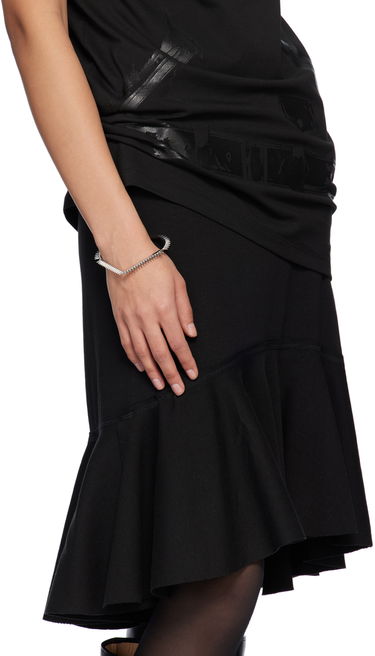 Halsband We11done We11done Heart Spike Bracelet Metallisk | WD-AJ1-23-531-U-SV, 2