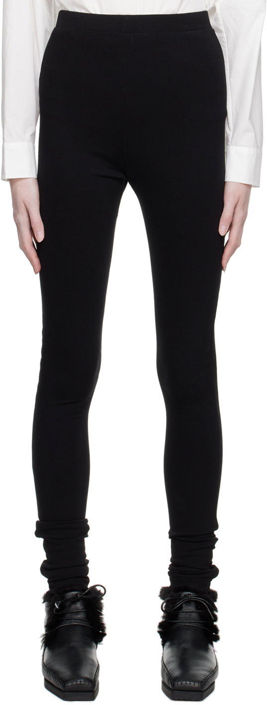 Damasker TOTEME Zip Leggings Svart | 211-238-774