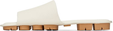 Sneakers och skor Bottega Veneta Bottega Veneta Shore Leather Sandals Vit | 796653 V3XP0 2916, 2
