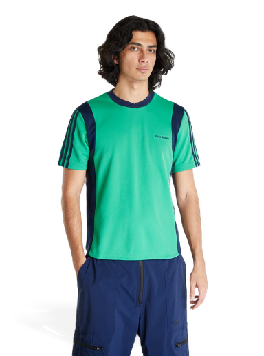 T-shirt adidas Originals Wales Bonner x Football Short Sleeve Tee Grön | IT9782