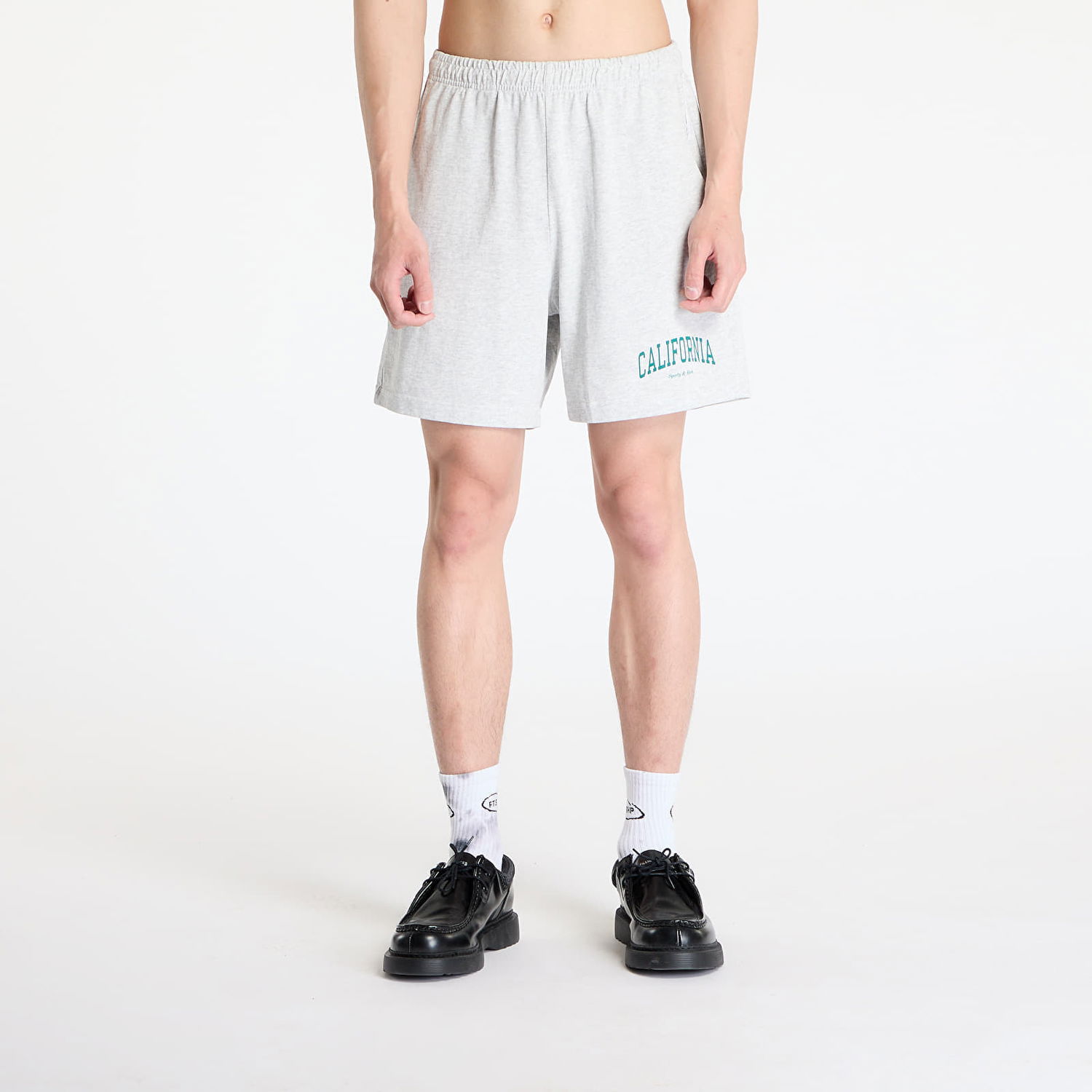 Shorts Sporty & Rich Sporty & Rich California Gym Shorts Grå | SH039622501GY03, 0