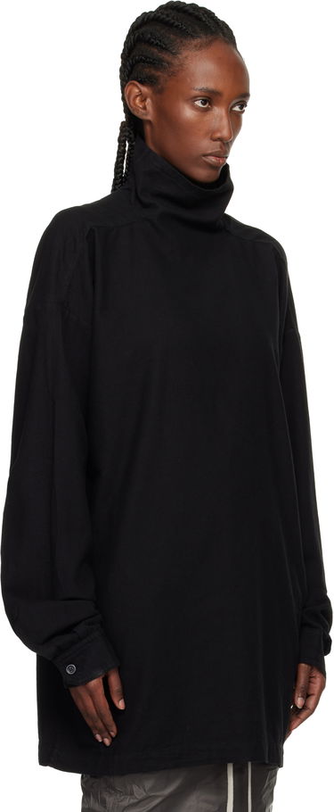 Sweater Rick Owens DRKSHDW Concordians Jumbo Turtleneck Svart | DS02E7505 CFL, 1