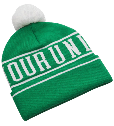 Mössa Under Armour Halftime Pom Beanie Grön | 1386634-305, 3