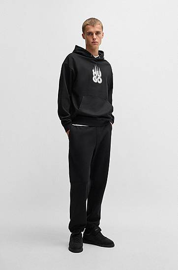Träningsbyxor BOSS HUGO Tracksuit Bottoms with Smoke Logo Svart | 50530435, 1