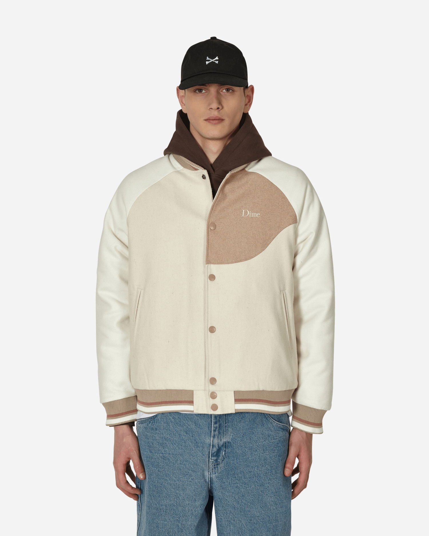 Bomberjacka Dime Letterman Wool Jacket Flerfärgad | DIMEHO1 ALM, 0