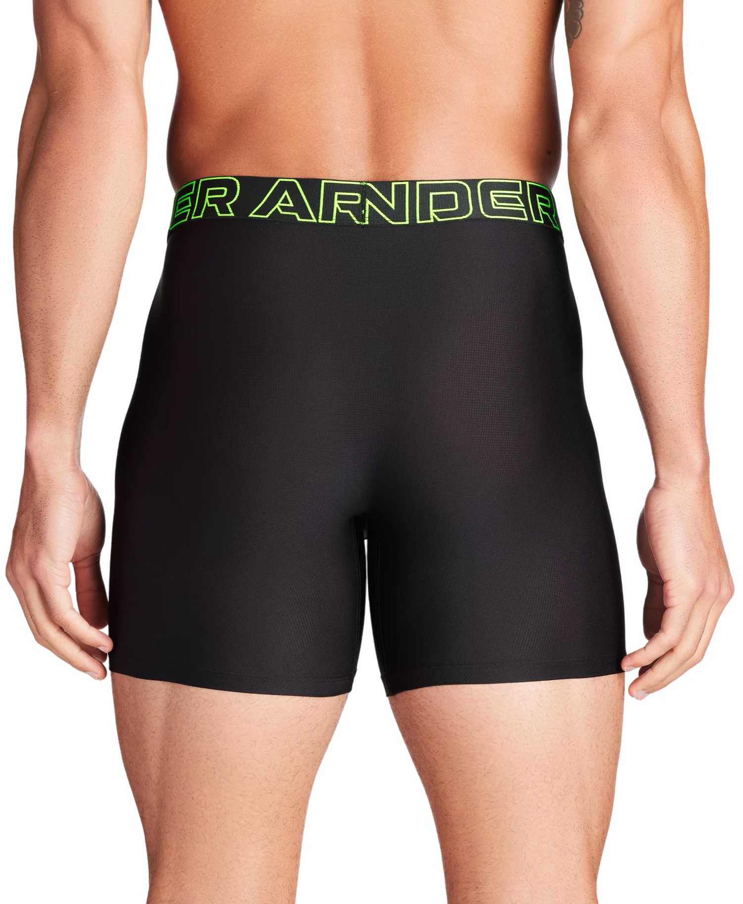 Boxare Under Armour Performance Tech™ Mesh 6" 3P Svart | 1383884-002, 1