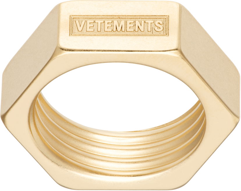 Ringa VETEMENTS Vetements Screwnut Ring Metallisk | UH76RI200G