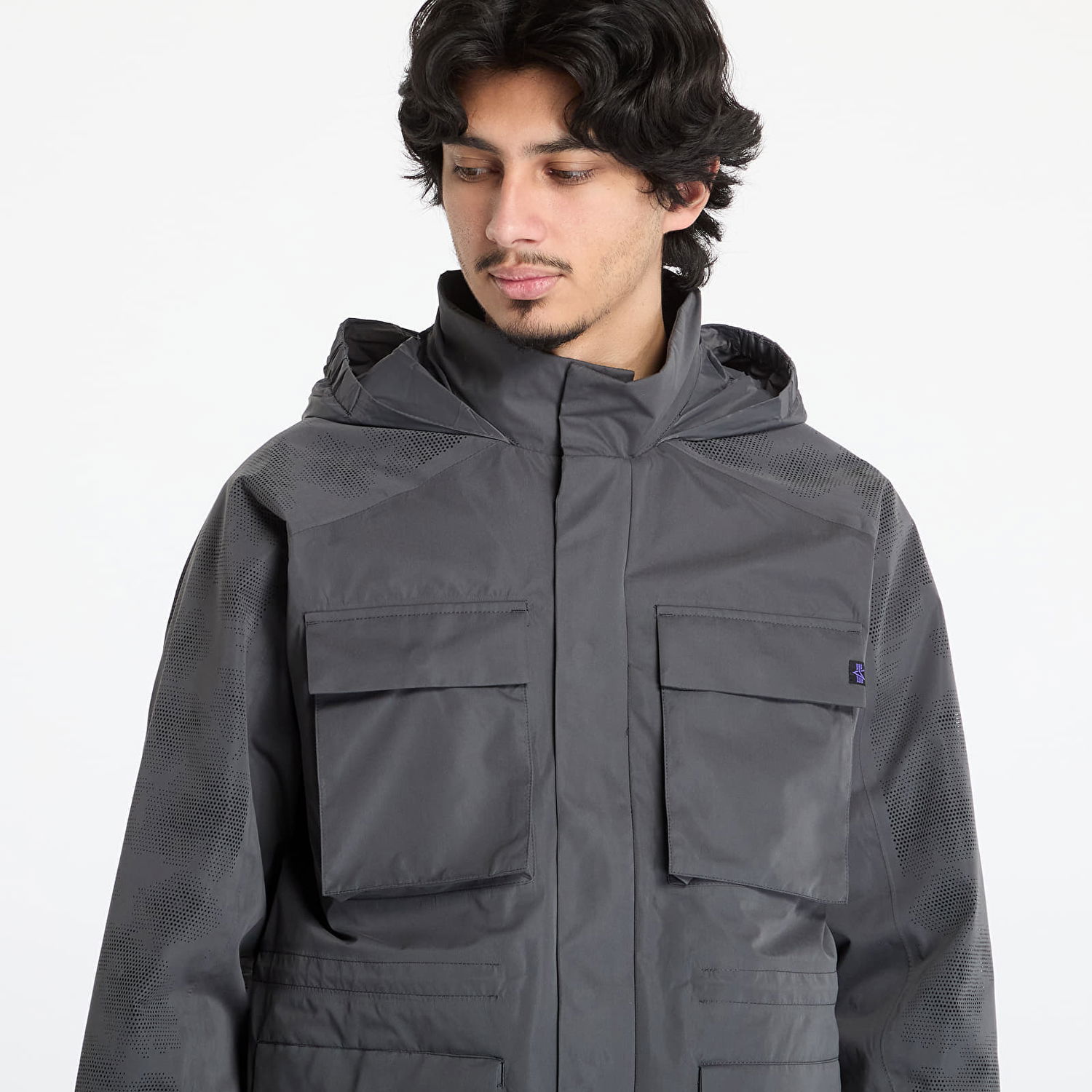 Vindjacka Alpha Industries Alpha Industries M-65 Laser Cut Field Coat Grå | 756119 747, 1