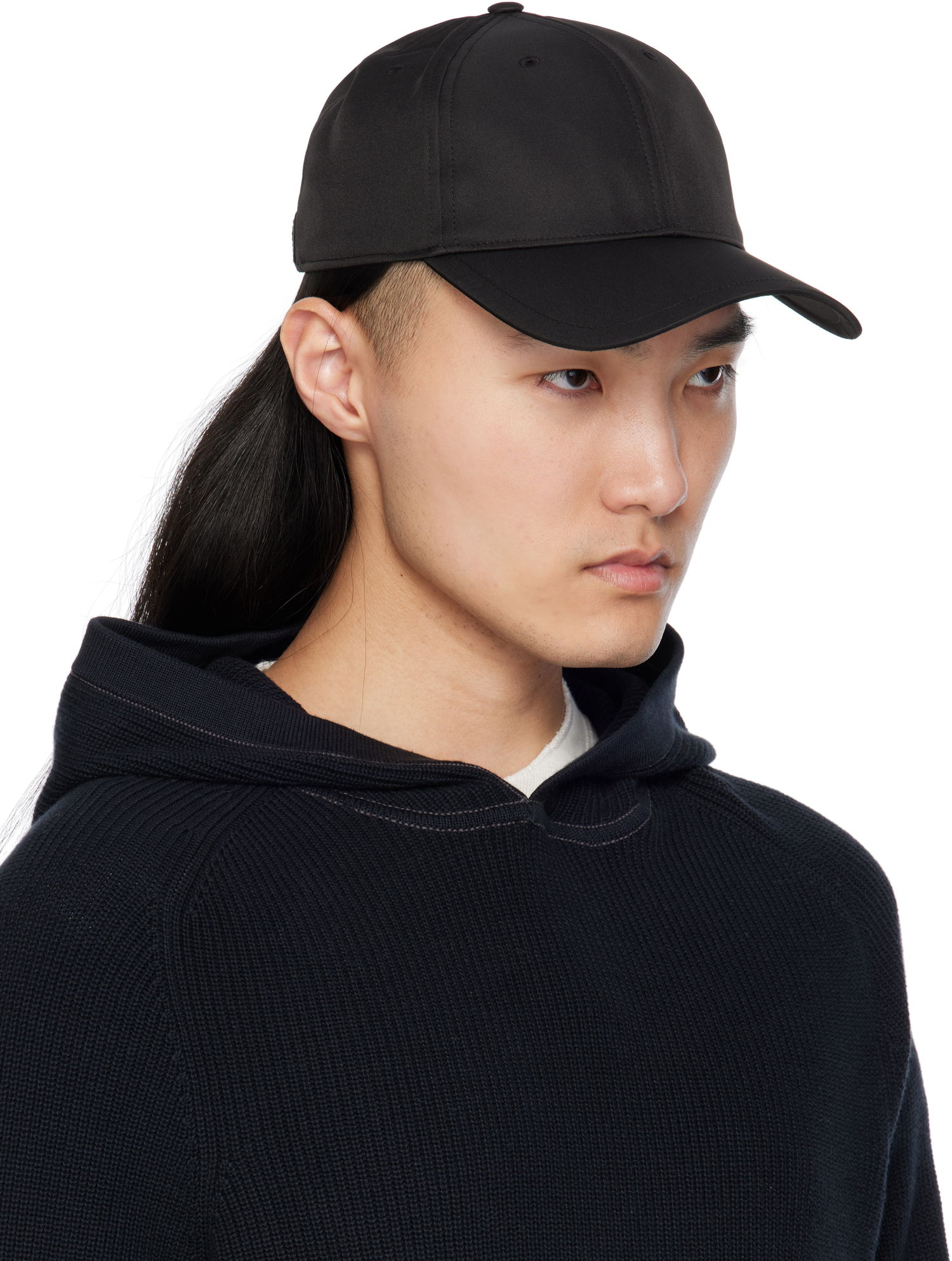 Keps rag & bone rag & bone Miles Baseball Cap Svart | MIA24FH1018CO18, 1