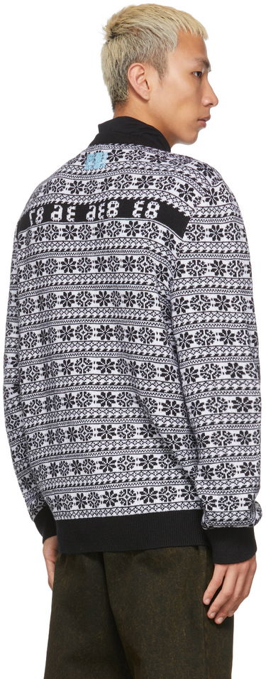 Sweater VETEMENTS Number Nordic Sweater Vit | VL12KN140B, 2