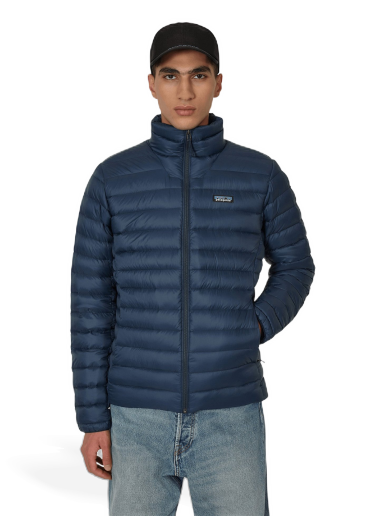Jacka Patagonia Down Sweater Jacket Mörkblå | 84675 NENA