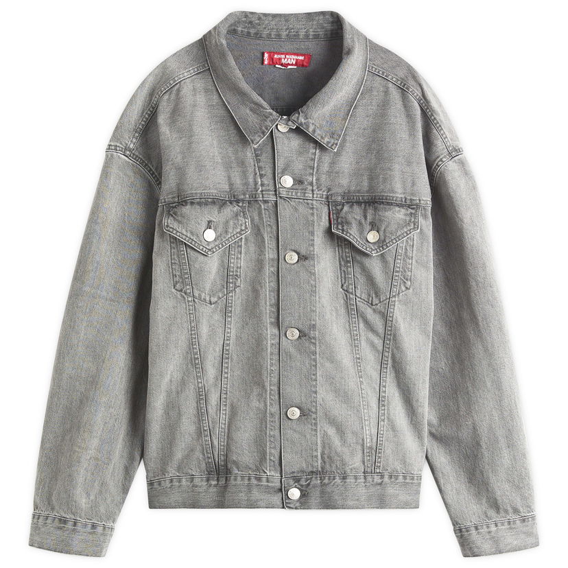 Jacka Junya Watanabe Junya Watanabe MAN x Levis Selvedge Trucker Jacket Grå | WO-J203-051-1