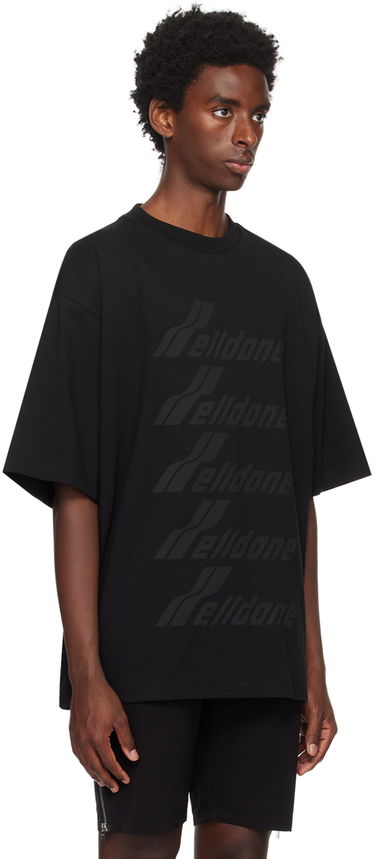 T-shirt We11done Printed T-Shirt Svart | WD-TP6-20-074-U-BK, 4