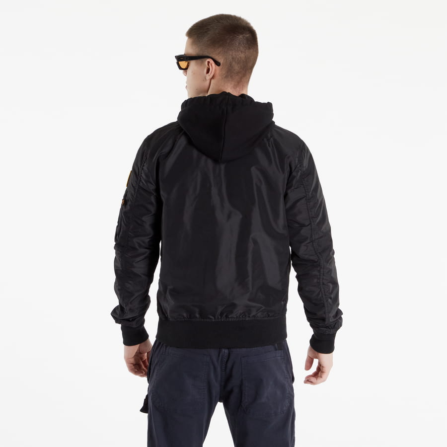 Bomberjacka Alpha Industries Bomber MA-1 TT NASA Reversible II Svart | 186101-03, 1