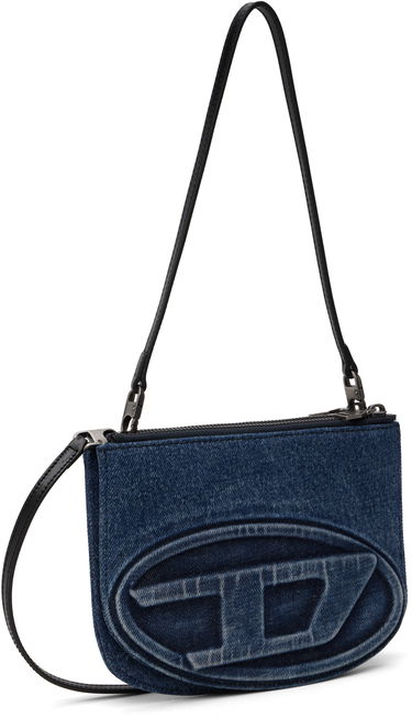 Axelväska Diesel Denim 1DR Twin Shoulder Bag Blå | X10330 P6717, 1