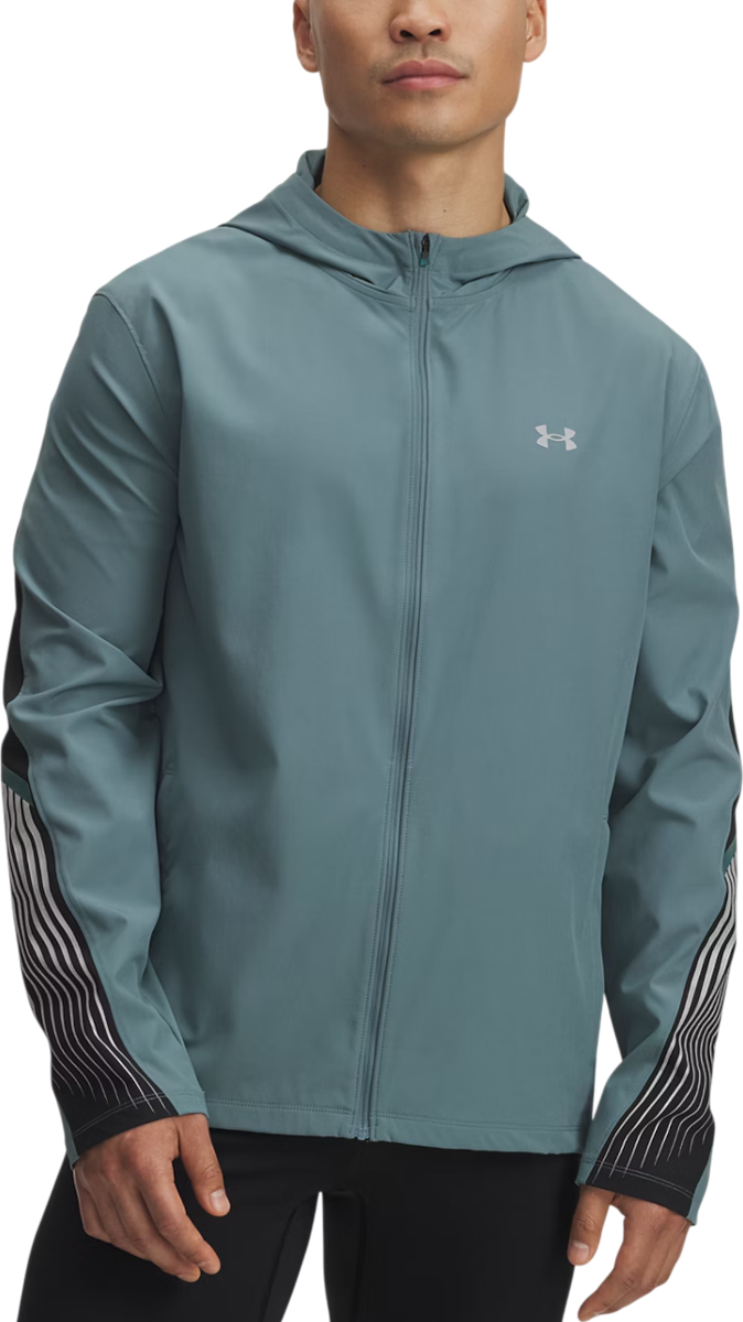 Jacka Under Armour UA Velociti Storm Hooded Jacket Grön | 6005900-587