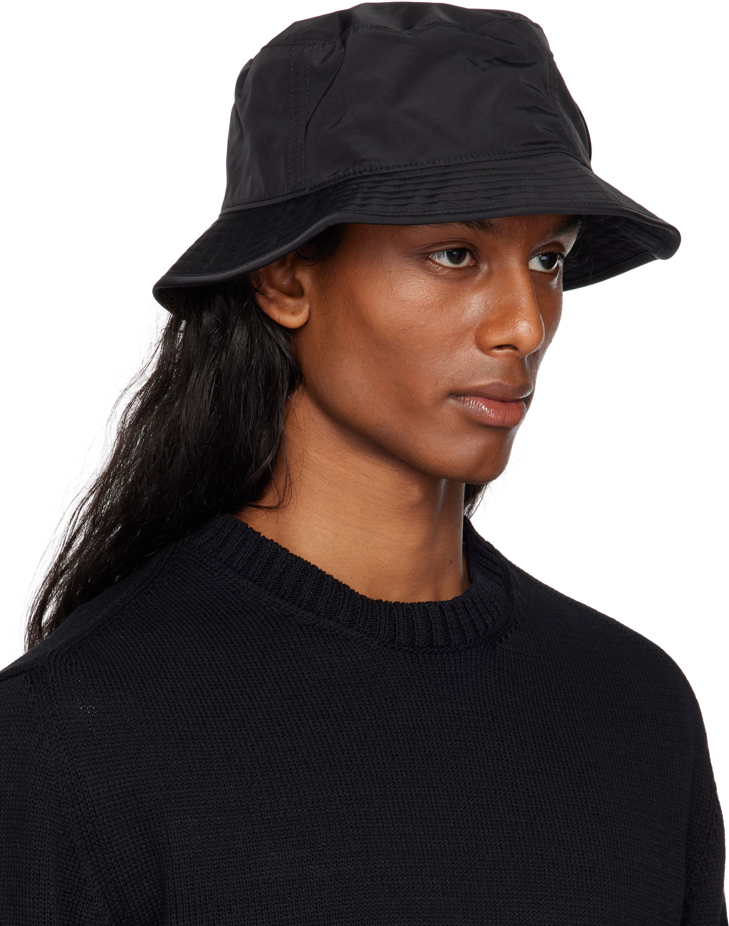 Hatt C.P. Company C.P. Company Chrome-R Bucket Hat Svart | 18CMAC367A-005904A, 1