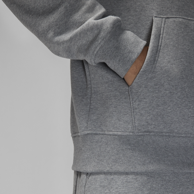 Sweatshirt Jordan Essential M Fleece Pullover Hoodie Grå | DQ7466-091, 1