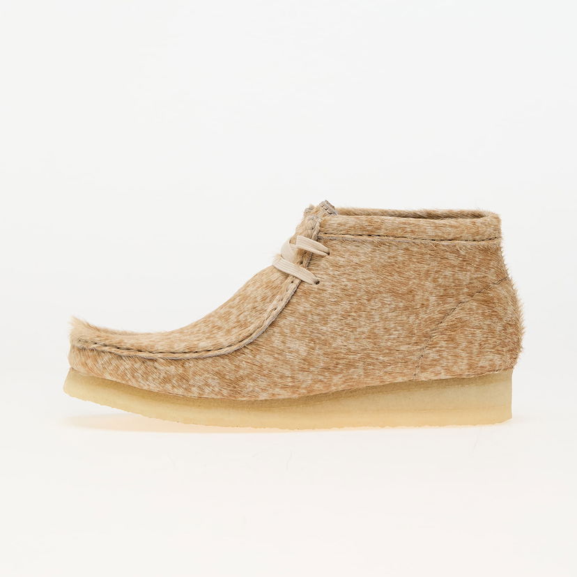Sneakers och skor Clarks Wallabee Boot Speckled Hair On Beige | 26177866