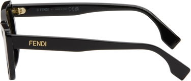 Solglasögon FENDI Angular Frame Sunglasses Svart | FE40185I@5301N 840126864922, 2
