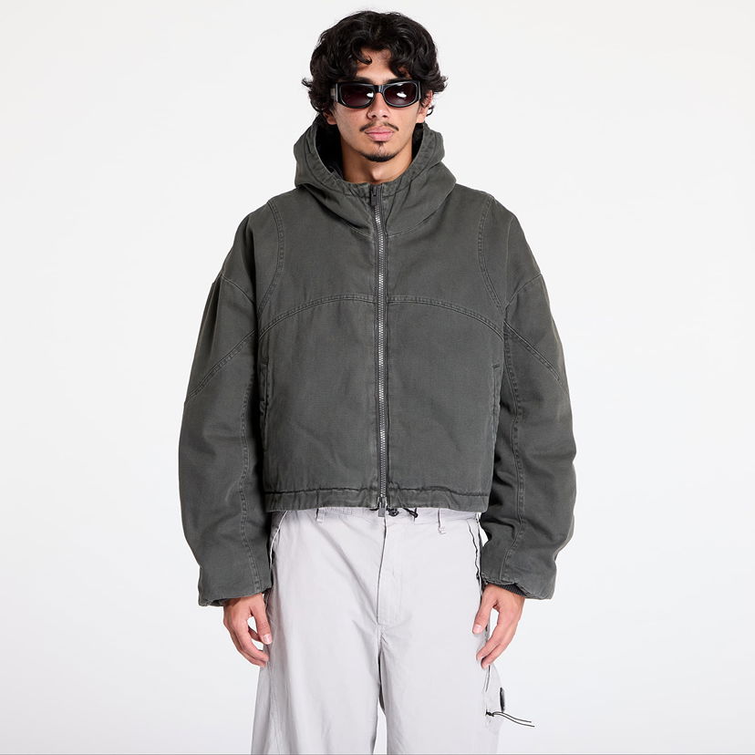 Sweatshirt HELIOT EMIL Dux Worker Jacket Grön | AW24_W_02_142_DGY05