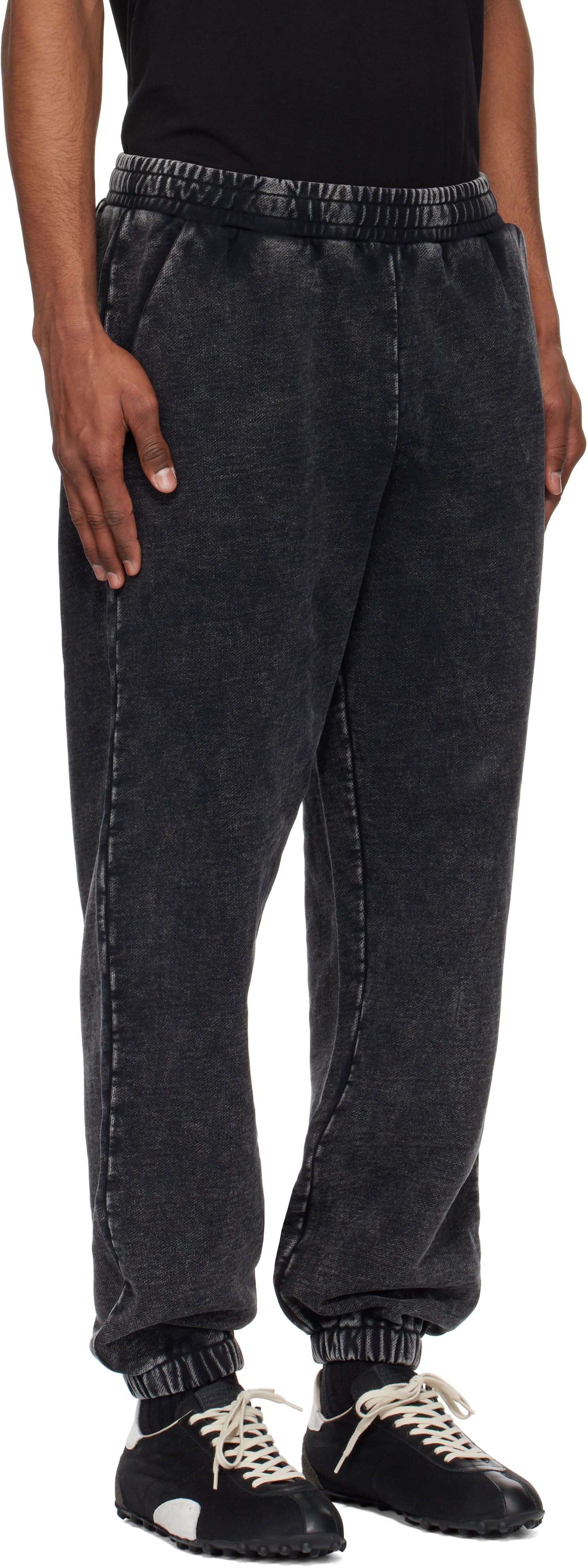 Träningsbyxor Dime Dime Classic French Terry Sweatpants Svart | DIME2SP2537BLK, 1