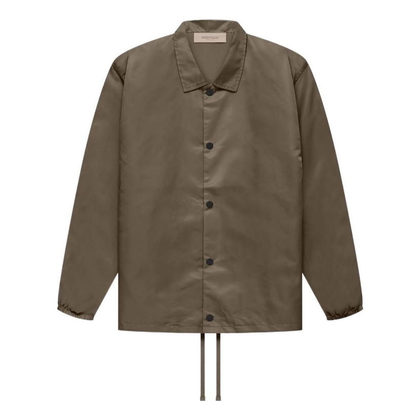 Vindjacka Fear of God Essentials Coaches Jacket Grön | FOG-FW22-147