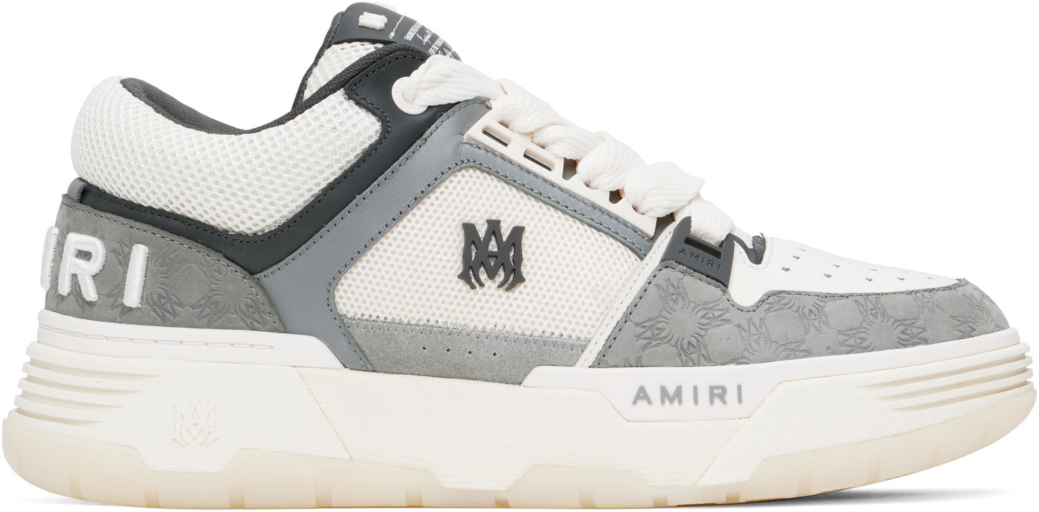 Sneakers och skor AMIRI AMIRI MA Quad Debossed Nubuck MA-1 Vit | AMFOSR1121, 0