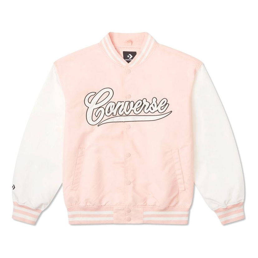 Bomberjacka Converse Varsity Bomber Jacket Rosa | 10026912-A01