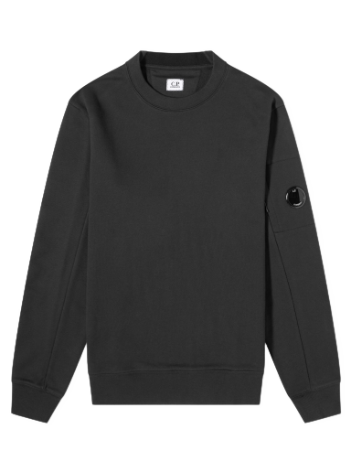 Sweater C.P. Company Arm Lens Crewneck Svart | 15CMSS022A-005086W-999