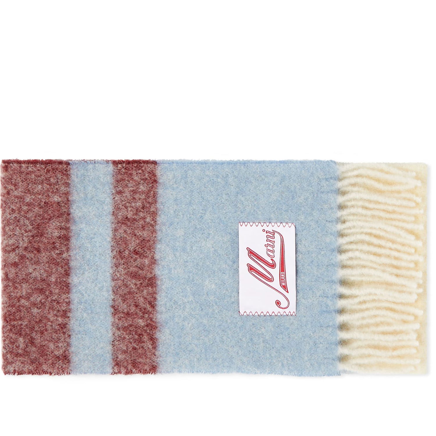 Halsduk Marni Logo Scarf Opal Blå | SCMC0062Y0-STB37, 0