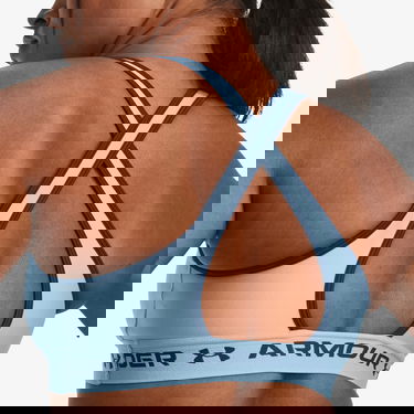 Behå Under Armour Crossback Mid Bra Blå | 1361034-490, 3