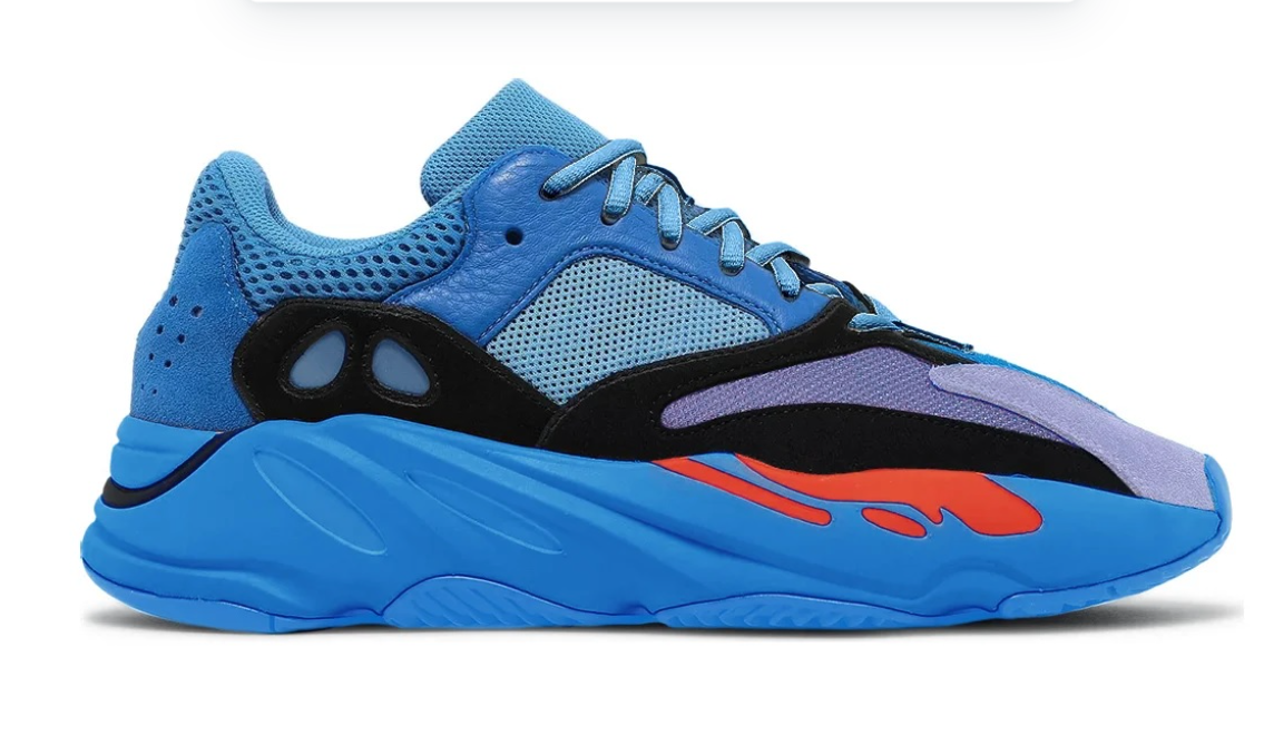 Sneakers och skor adidas Yeezy Yeezy Boost 700 Hi-Res Blue Blå | HP6674, 0